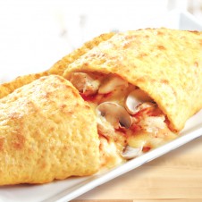 CHICKEN AND MUSHROOM CALZONE